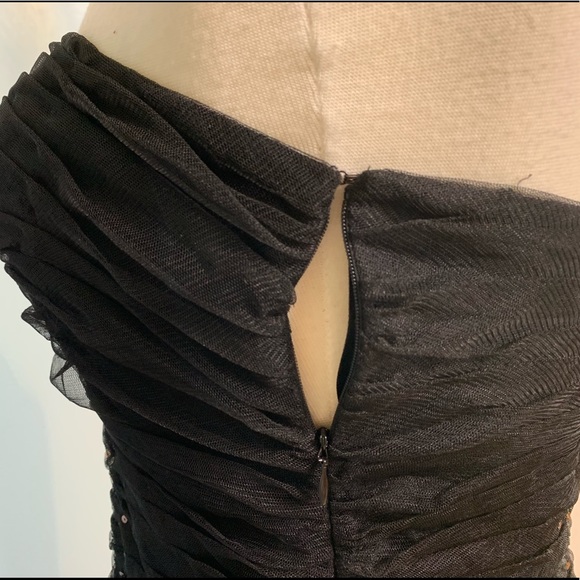 Orna Farho Black Haltered Dress - Picture 6 of 8